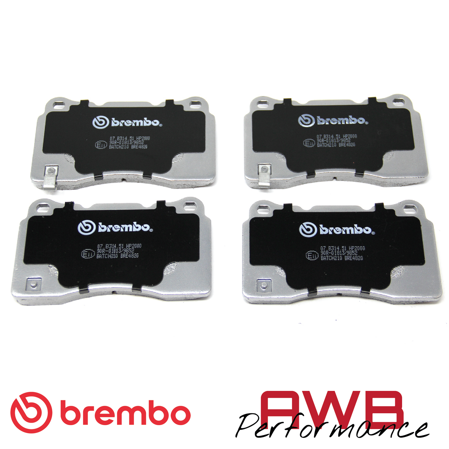 Insignia A Sports Tourer VXR 2.8T V6 - Brembo Sport HP2 Front Brake Pads (355mm)
