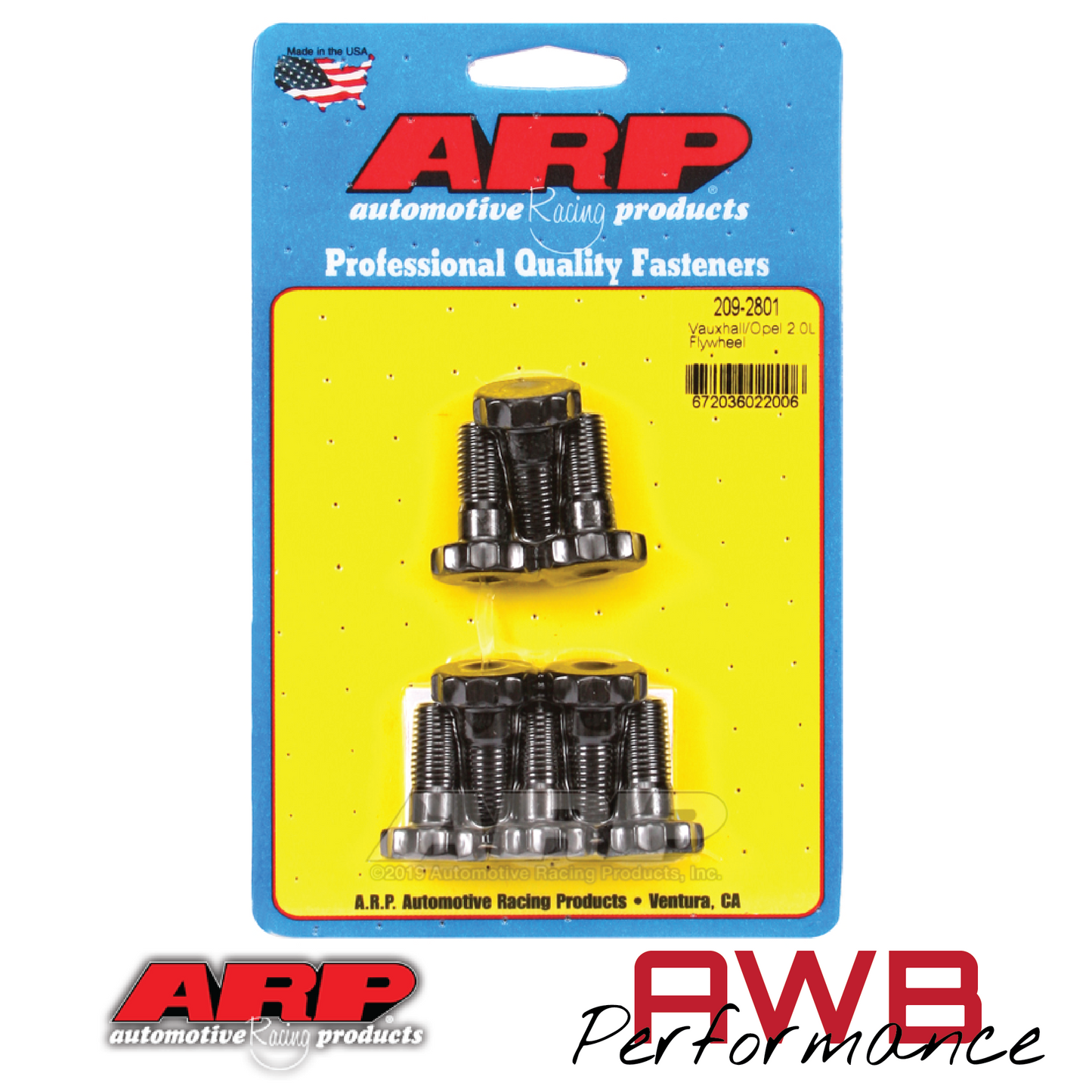 C20XE - 2.0 - ARP Flywheel Bolts - 209-2801