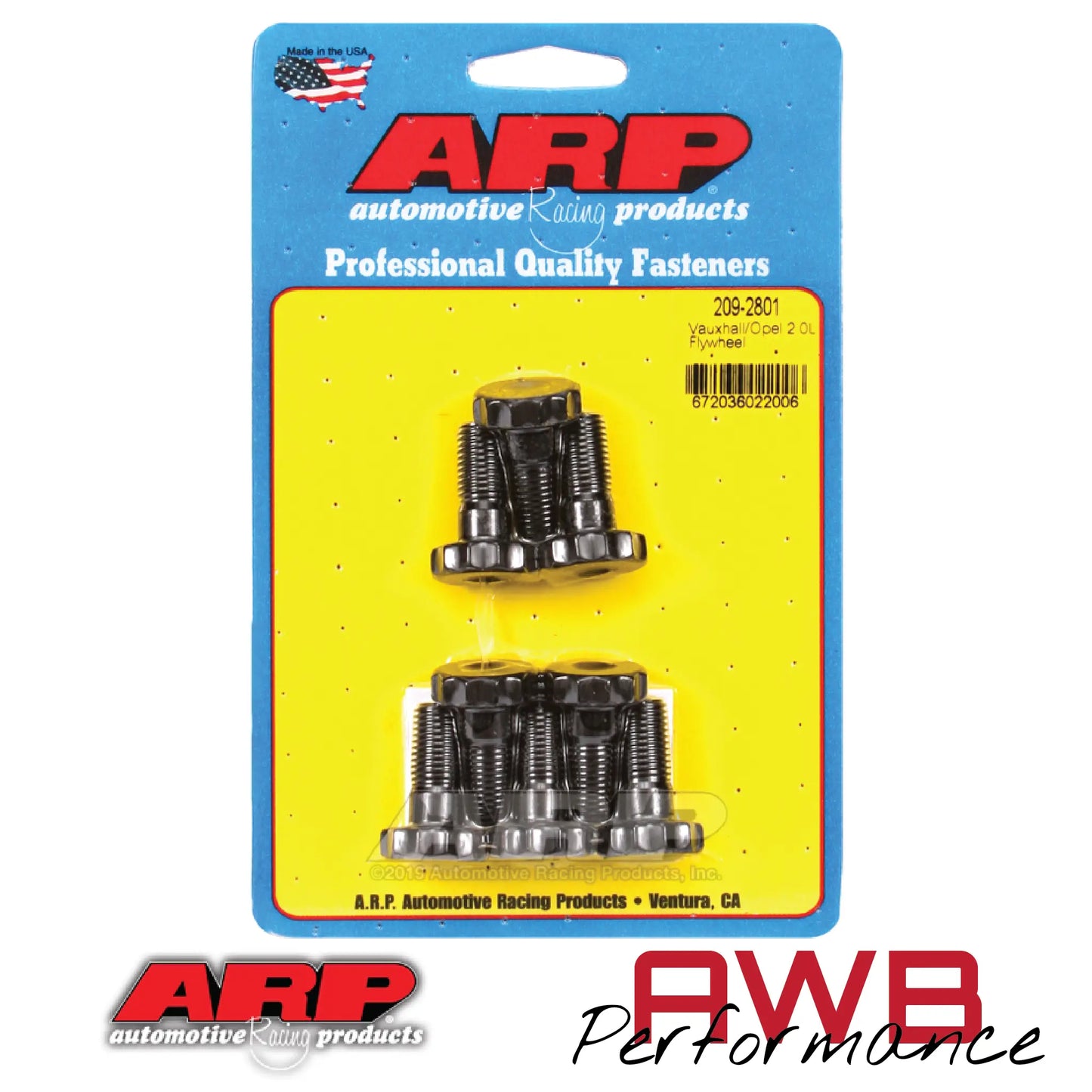 C20XE - 2.0 - ARP Flywheel Bolts - 209-2801 ARP