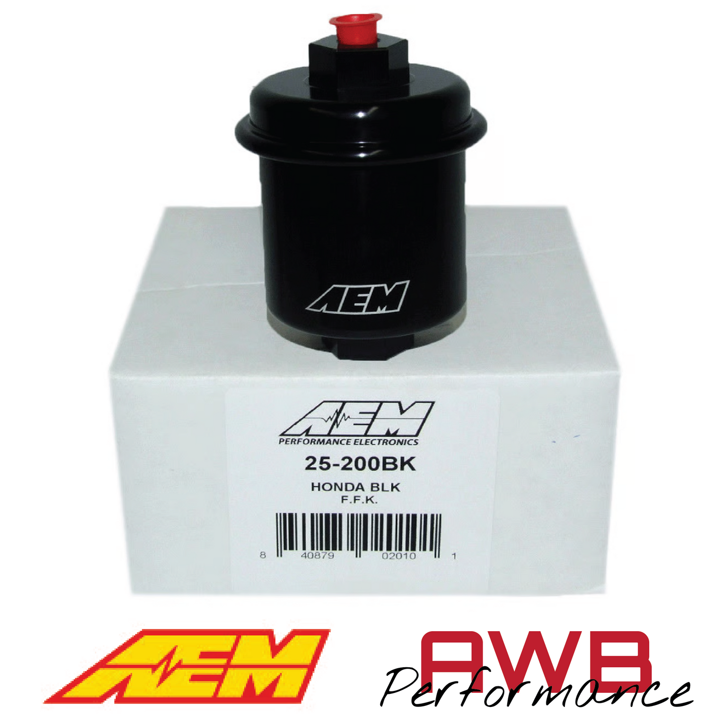 AEM High Volume Fuel Filter - 25-200BK