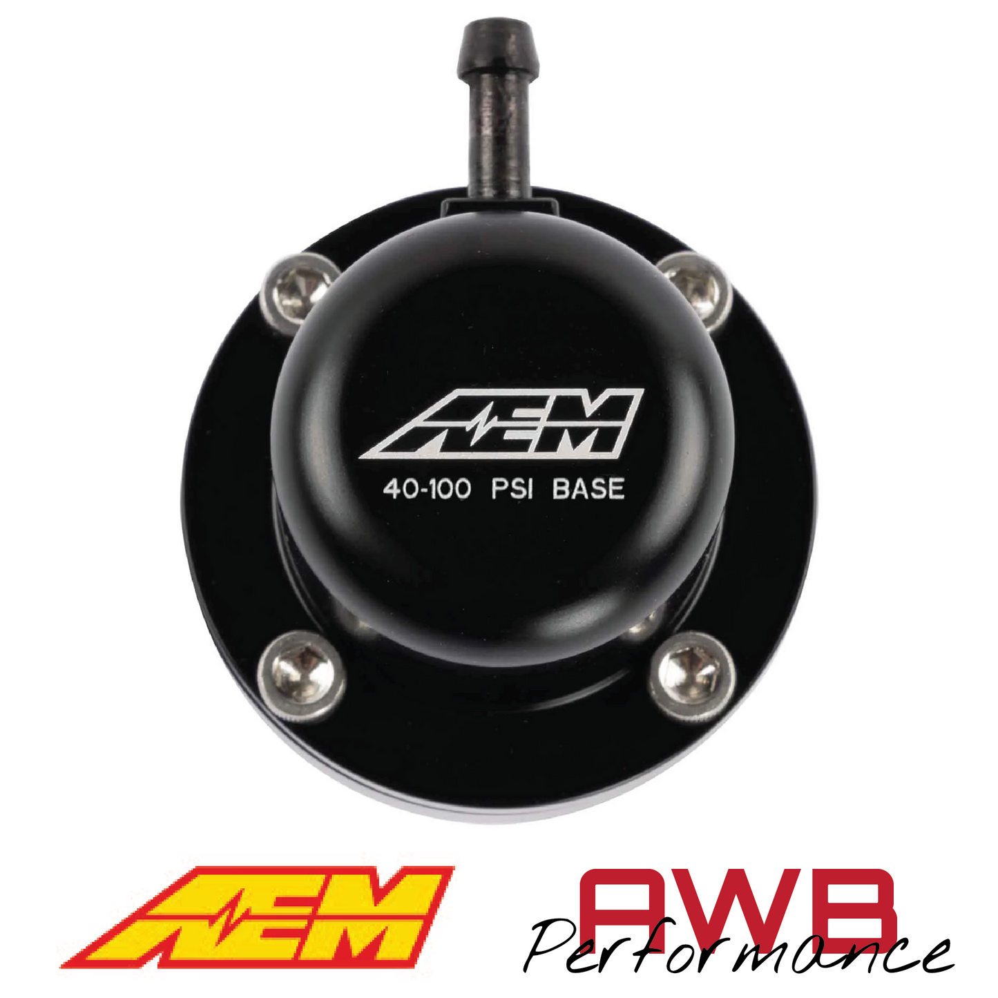 AEM 6AN ORB 40-100 PSI Fuel Pulse Damper - 25-4004