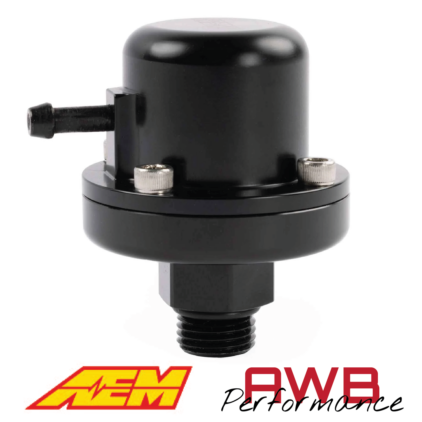 AEM 6AN ORB 40-100 PSI Fuel Pulse Damper - 25-4004