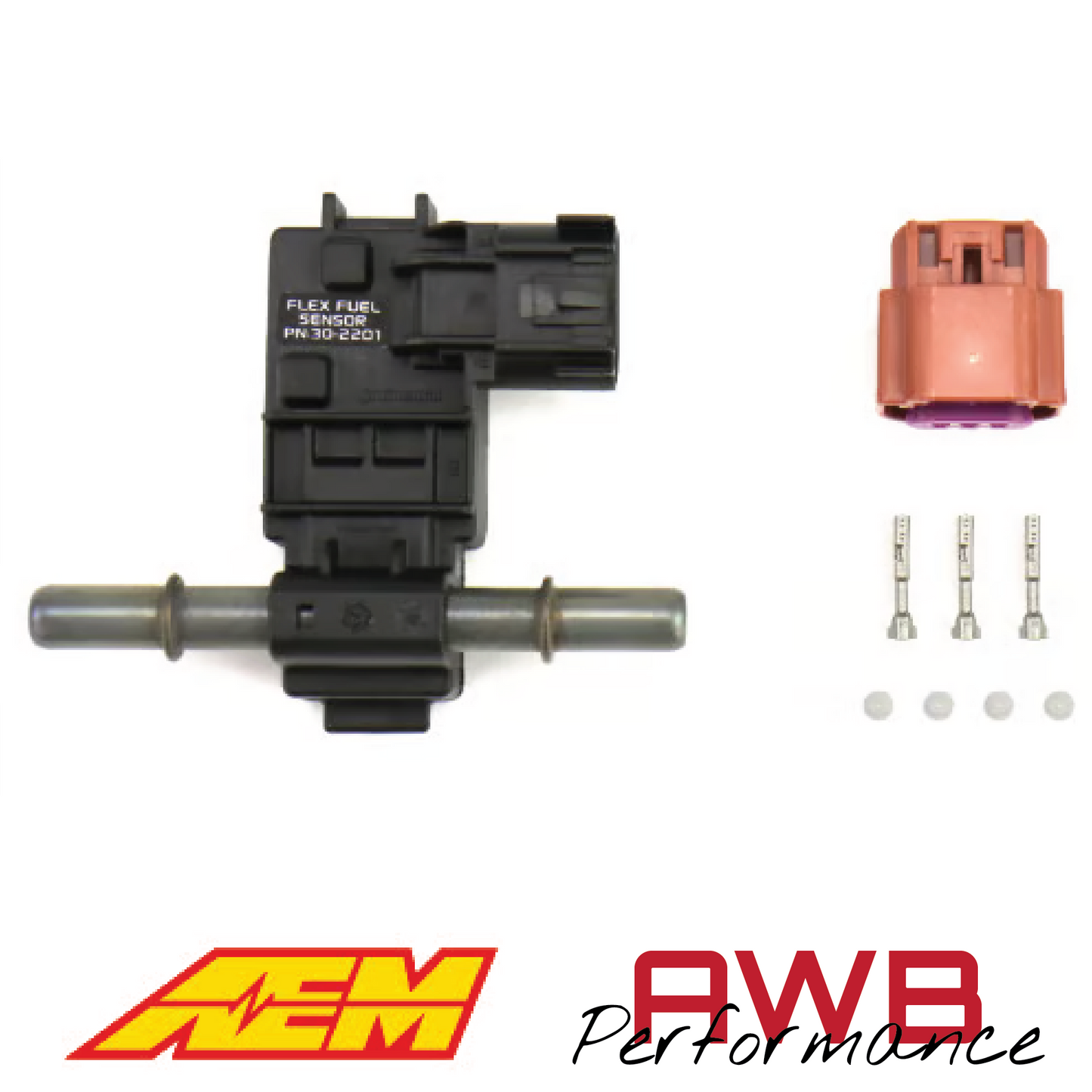 AEM Ethanol Content Flex Fuel Sensor Kit - 30-2201
