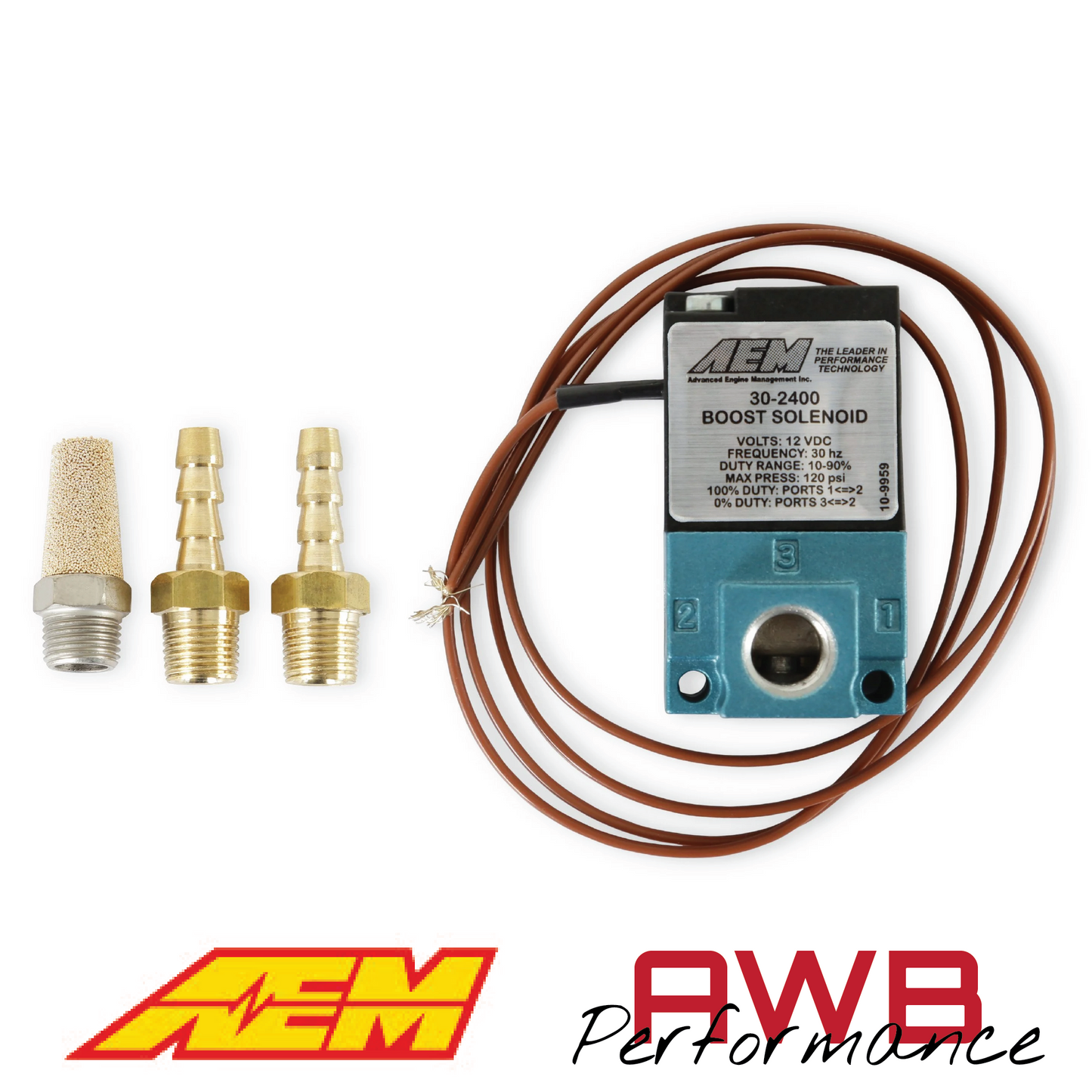 AEM Boost Control Solenoid Kit - 30-2400