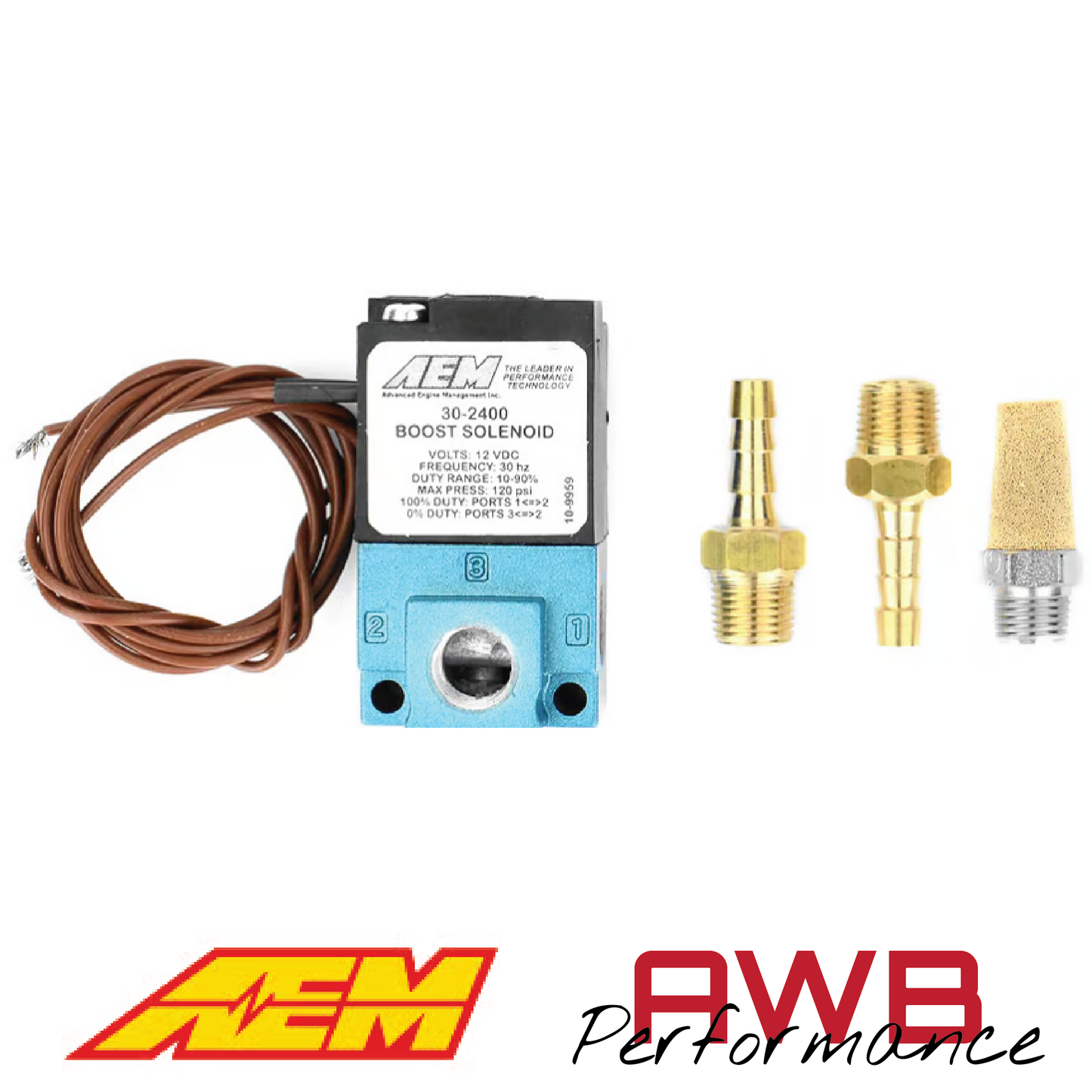 AEM Boost Control Solenoid Kit - 30-2400