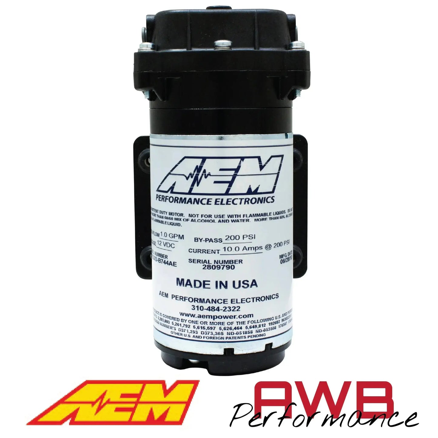AEM V3 Naturally Aspirated Water/Methanol Injection Kit (No Reservoir) - 30-3352 AEM