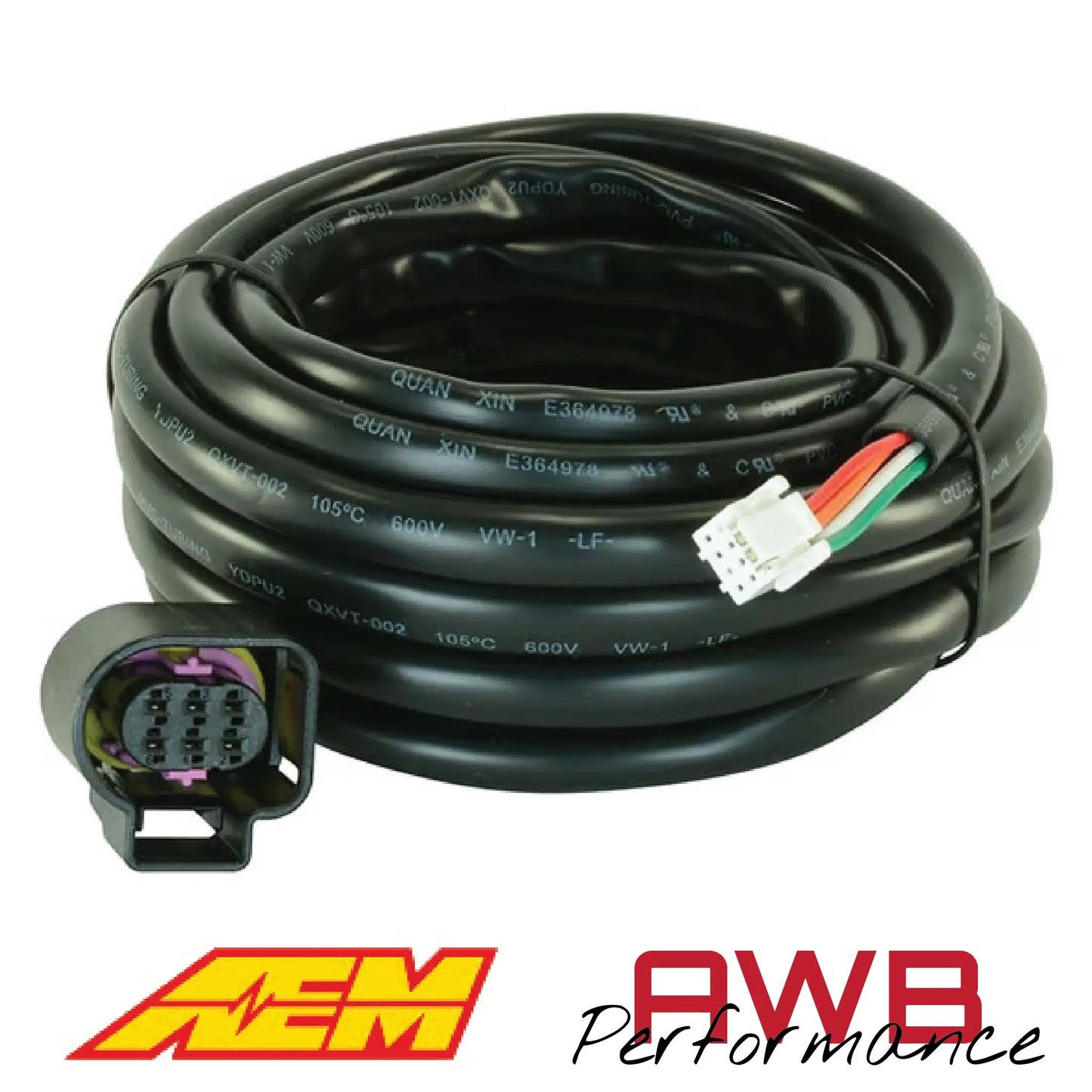 AEM X-Series Wideband Sensor Harness - 30-3427 AEM