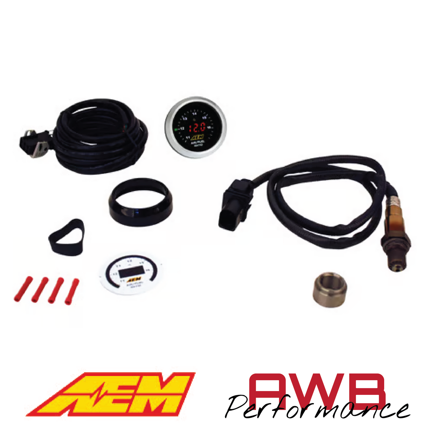 AEM Classic Digital Wideband AFR Gauge Kit - 30-4110