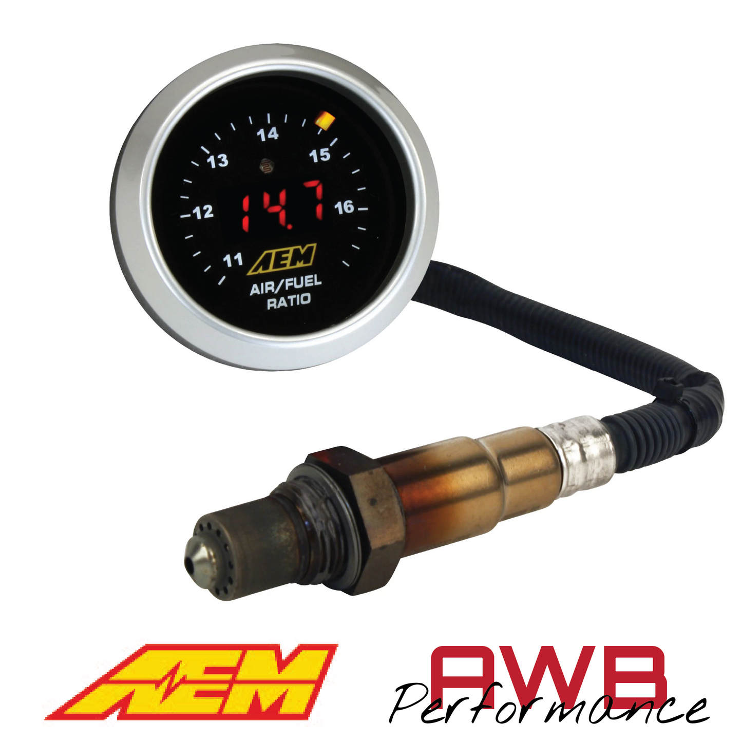AEM Classic Digital Wideband AFR Gauge Kit - 30-4110