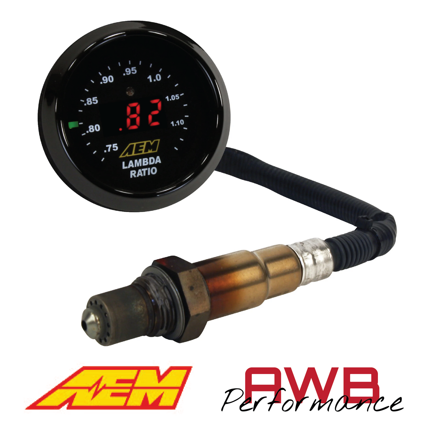 AEM Classic Digital Wideband AFR Gauge Kit - 30-4110