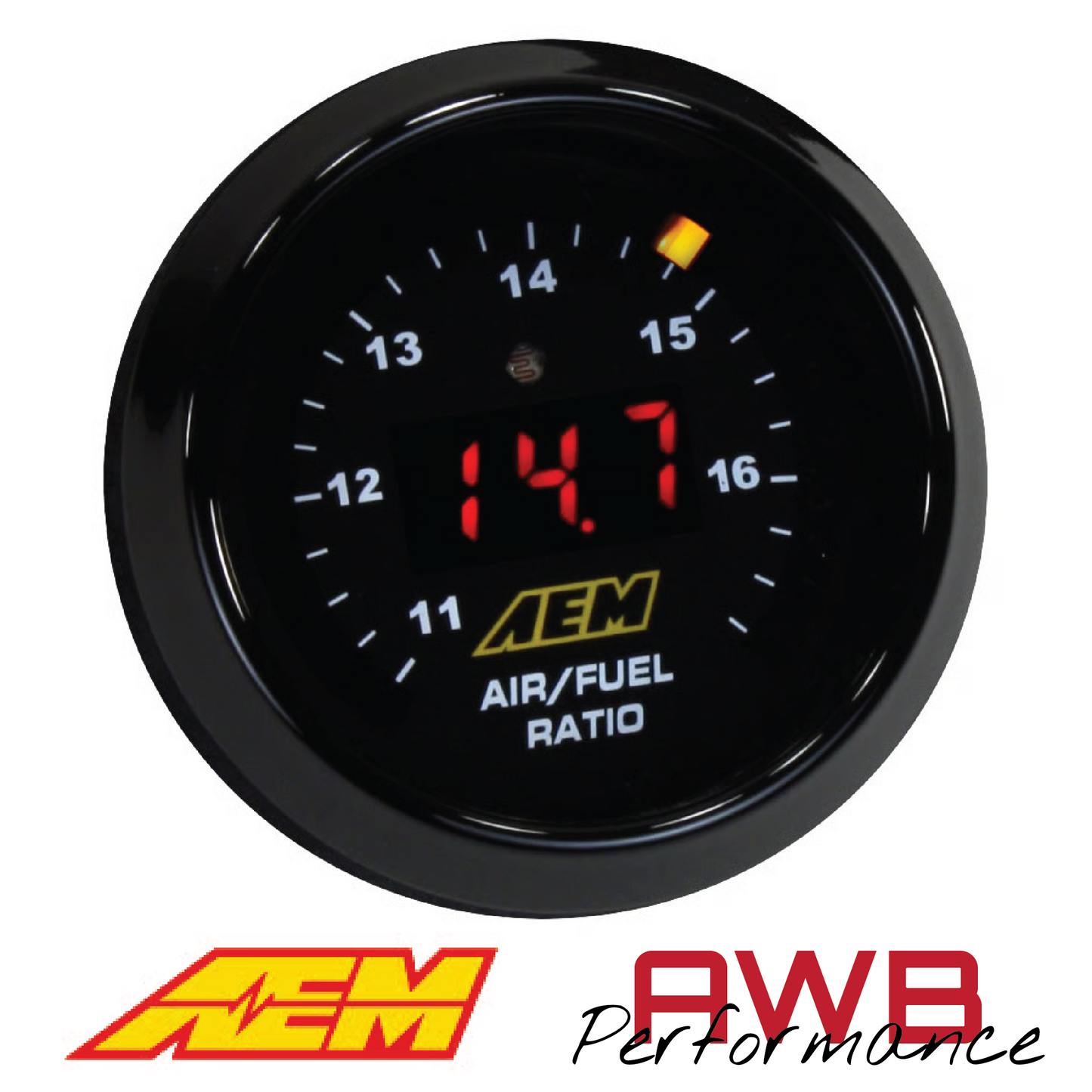 AEM Classic Digital Wideband AFR Gauge (Sensor Not Included) - 30-4110NS