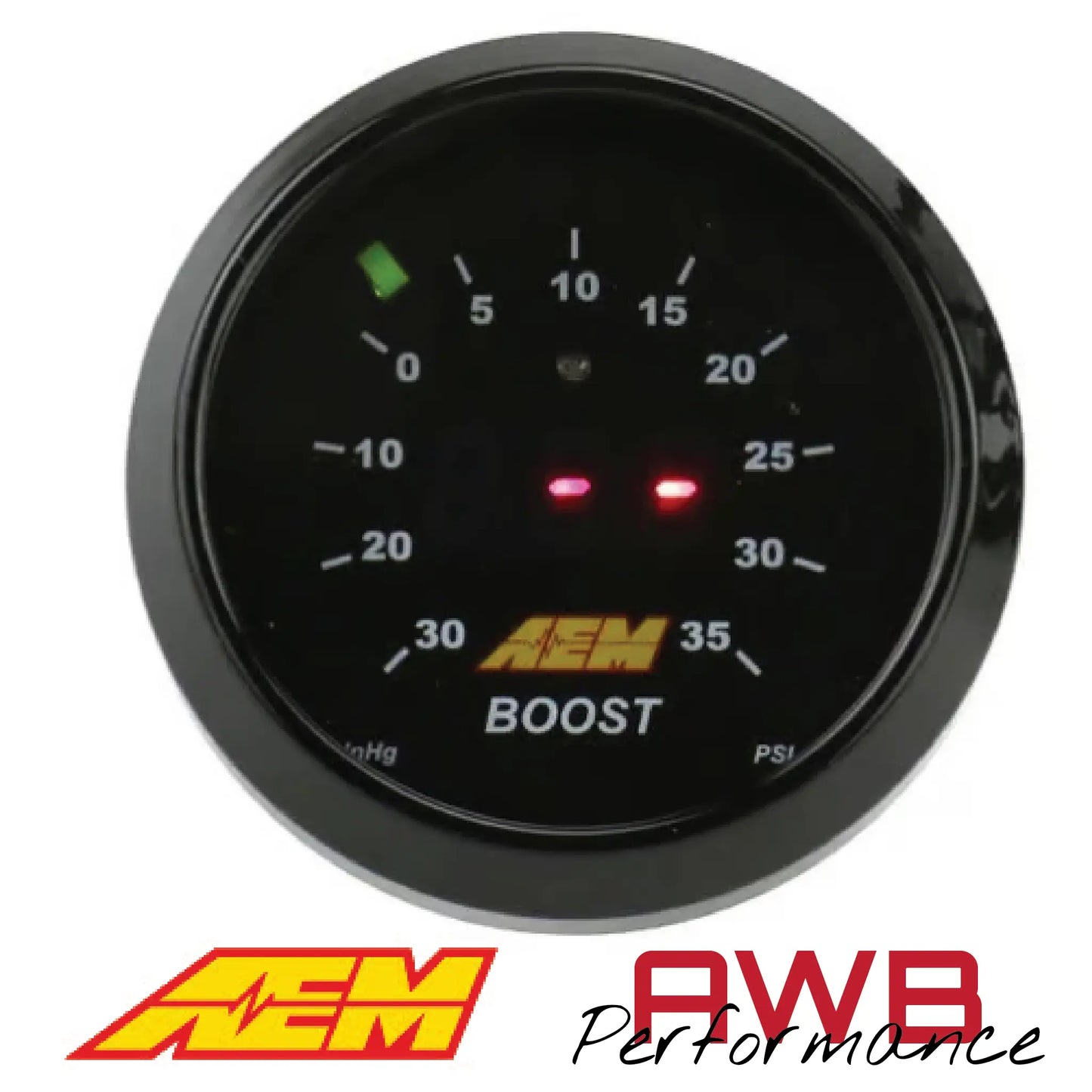 AEM Classic Boost Display Gauge Kit - 30-4406 AEM