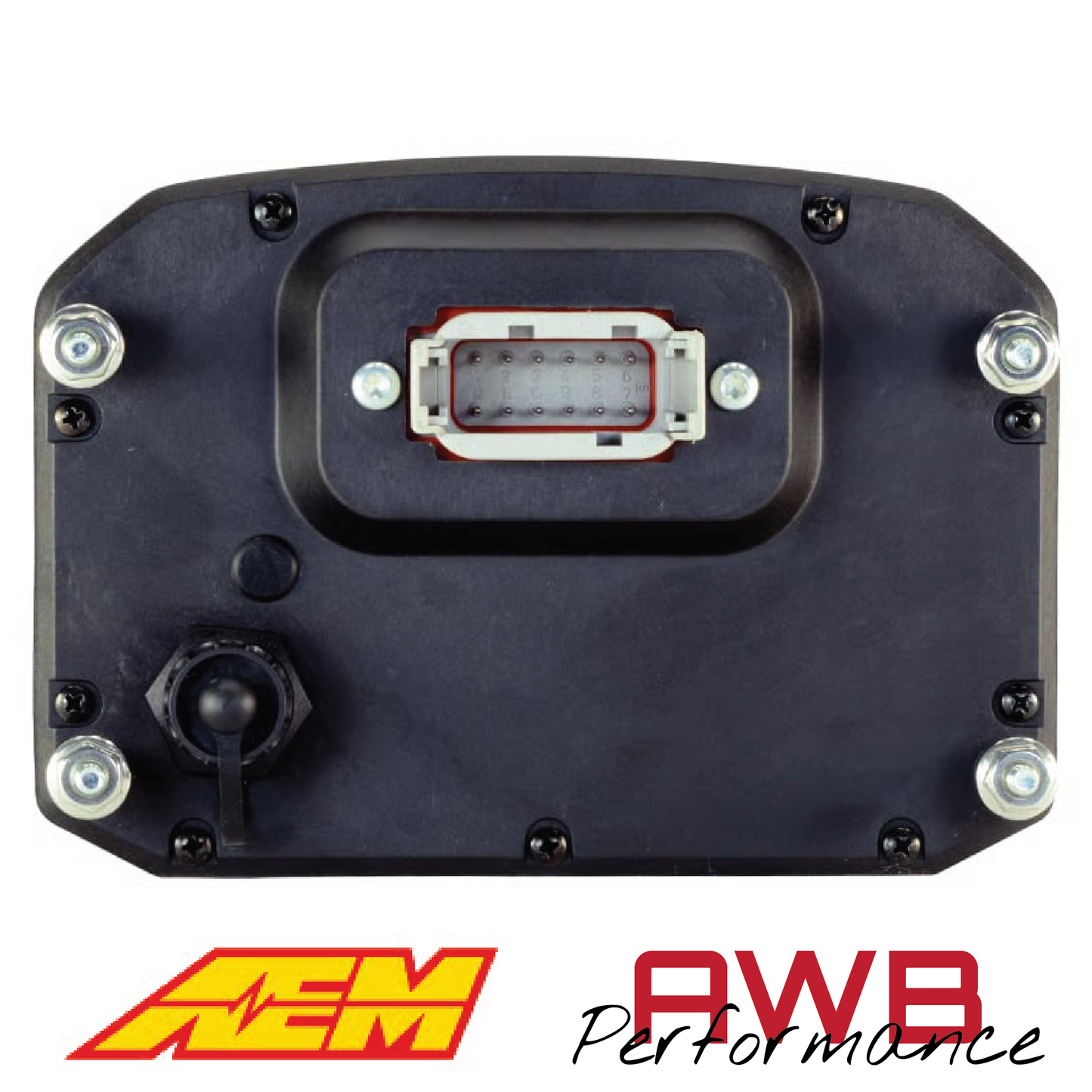 AEM CD-5FL Carbon Flat Panel Logging Display - 30-5601F