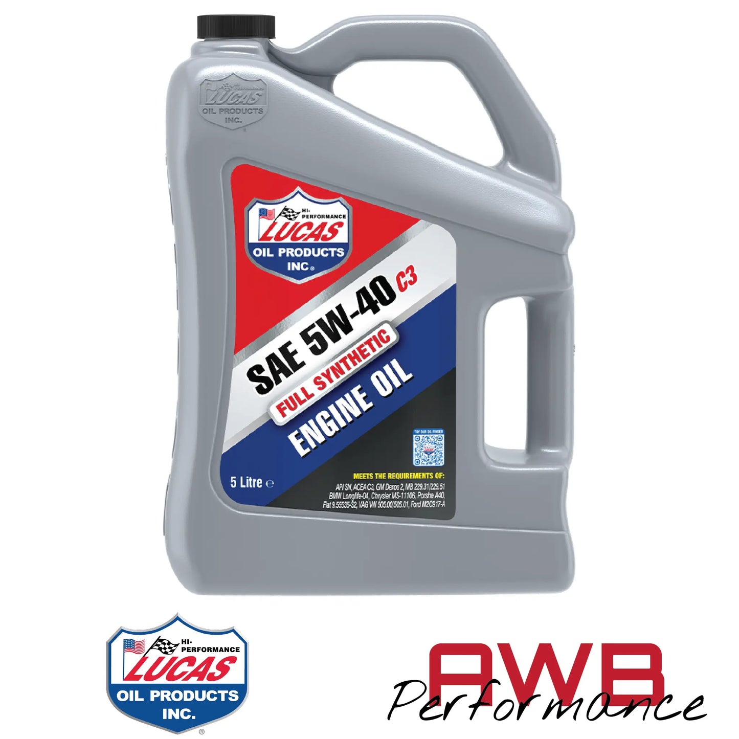 Lucas Oil Synthetic 5W-40 C3 Engine Oil Lucas Oil