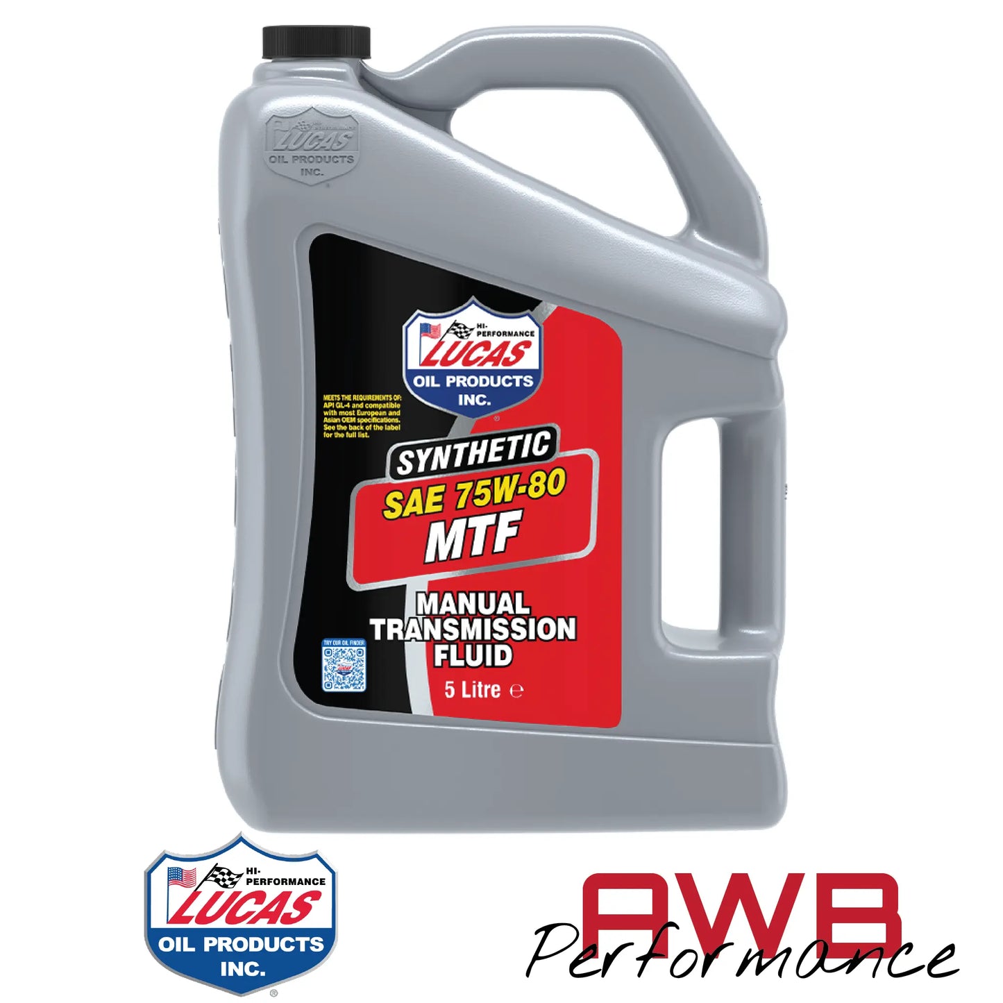 Lucas Oil Synthetic SAE 75W-80 Manual Transmission Fluid Lucas Oil