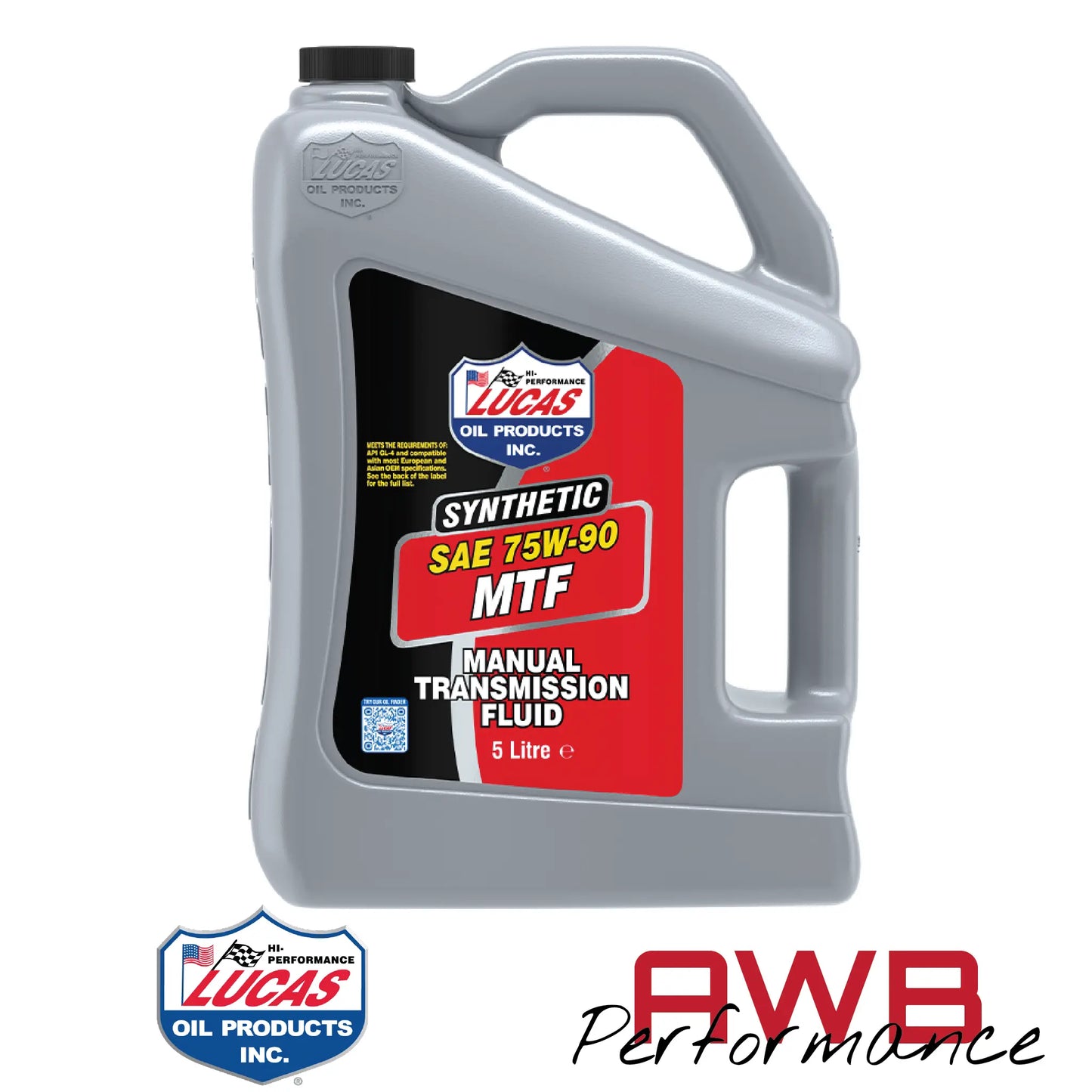Lucas Oil Synthetic SAE 75W-90 Manual Transmission Fluid Lucas Oil