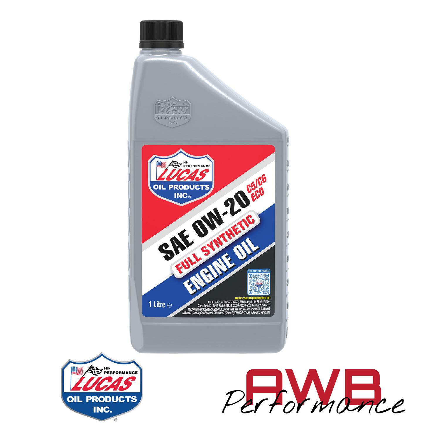 Lucas Oil Synthetic 0W-20 C5/C6 ECO Engine Oil