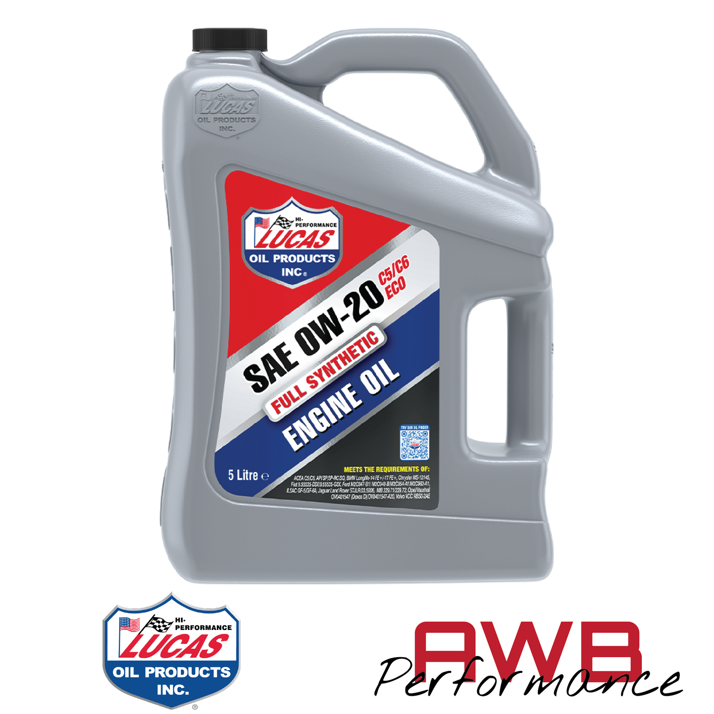 Lucas Oil Synthetic 0W-20 C5/C6 ECO Engine Oil