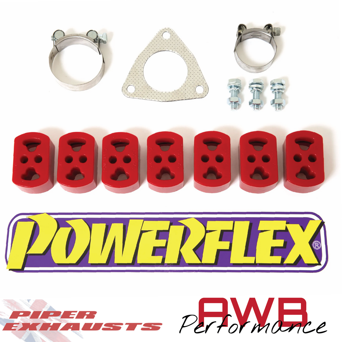 Corsa C 1.8 - Piper Exhausts 2.5" Fitting Kits Piper Cams & Exhausts
