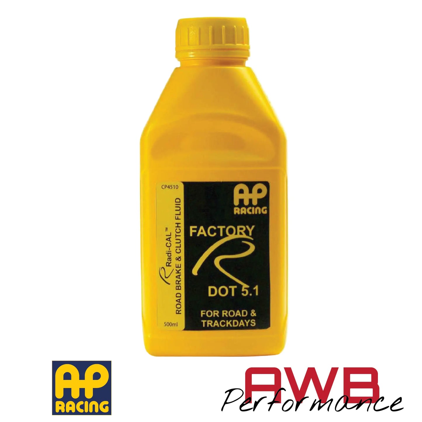 AP Racing Factory R Dot 5.1 Performance Brake Fluid - CP4510 AP Racing