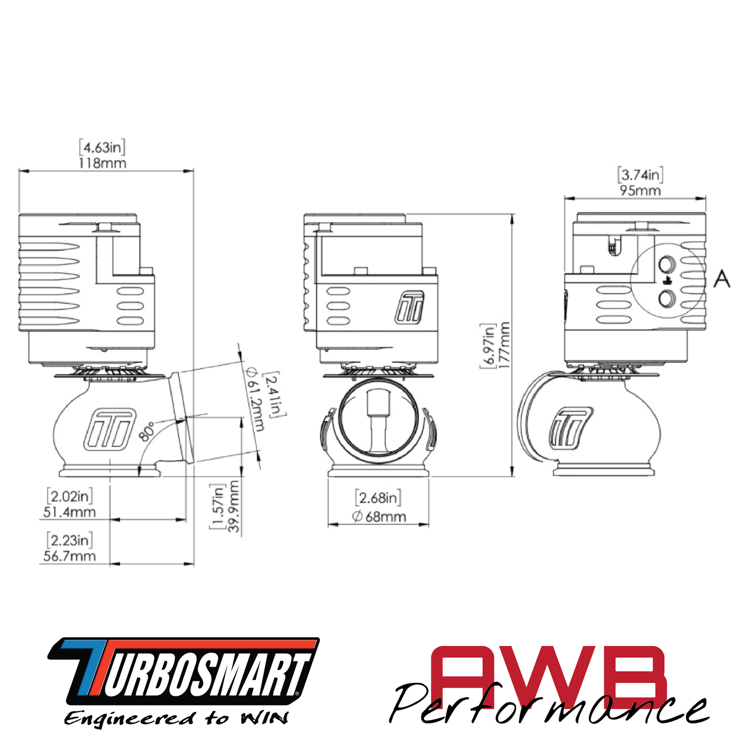 Turbosmart GenV Electronic ProGate50
