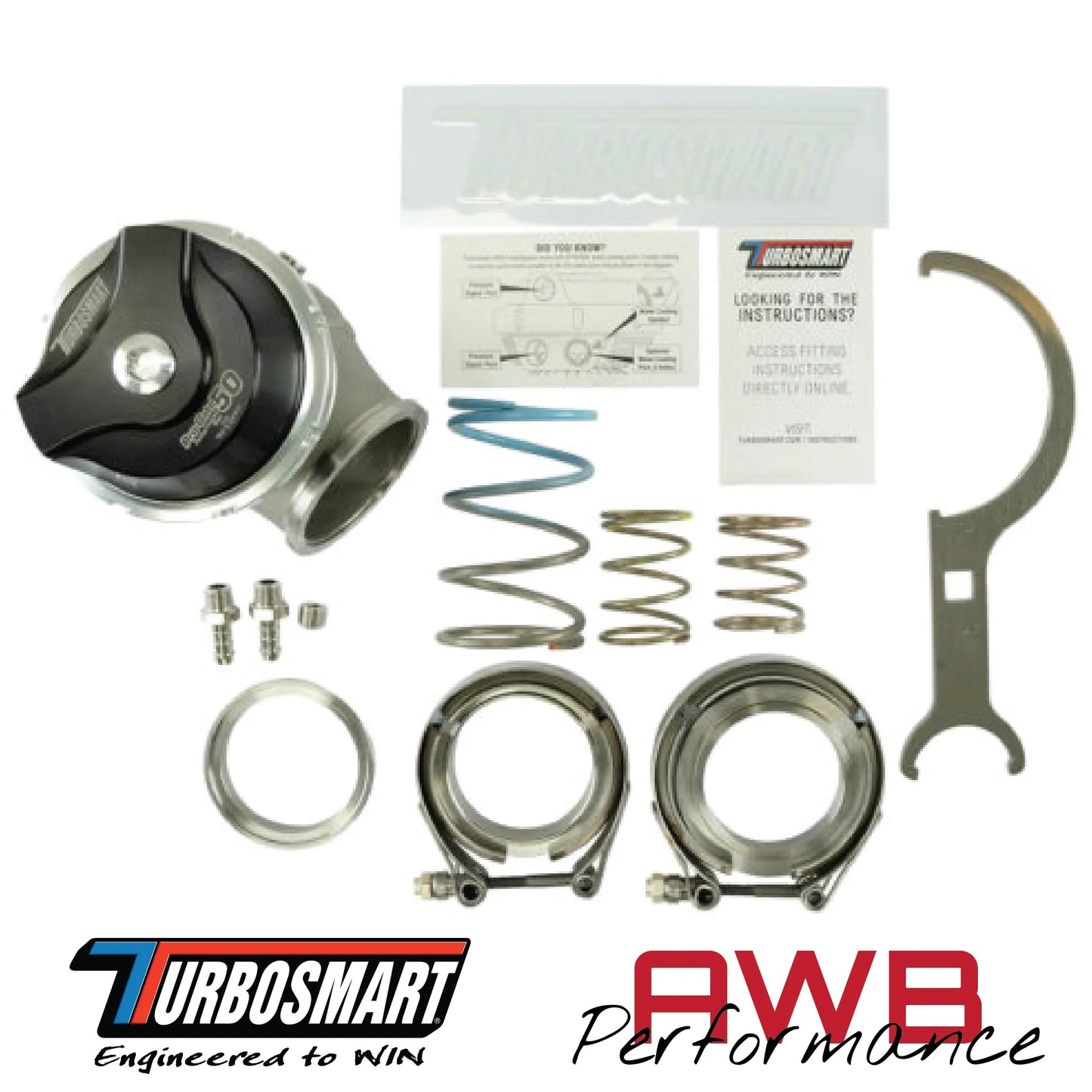 Turbosmart GenV ProGate50CG ‘Compressed Gas’ External Wastegate Turbosmart