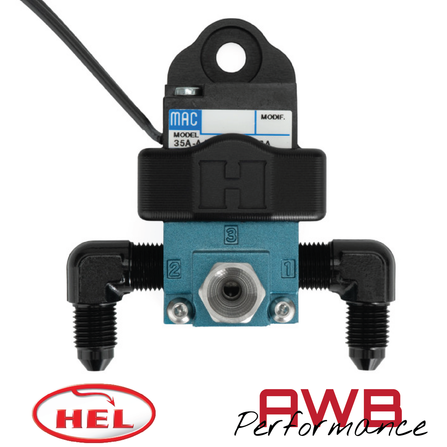 HEL Performance MAC 3-Port (35 Series) Boost Solenoid Billet Mounting Bracket