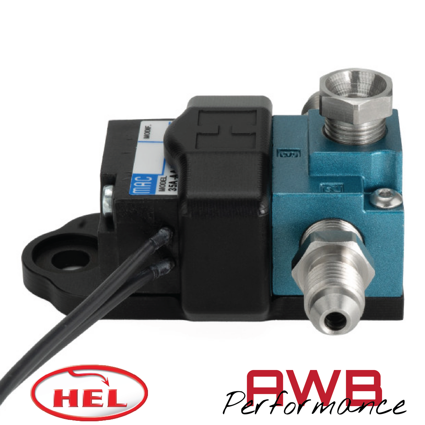 HEL Performance MAC 3-Port (35 Series) Boost Solenoid Billet Mounting Bracket
