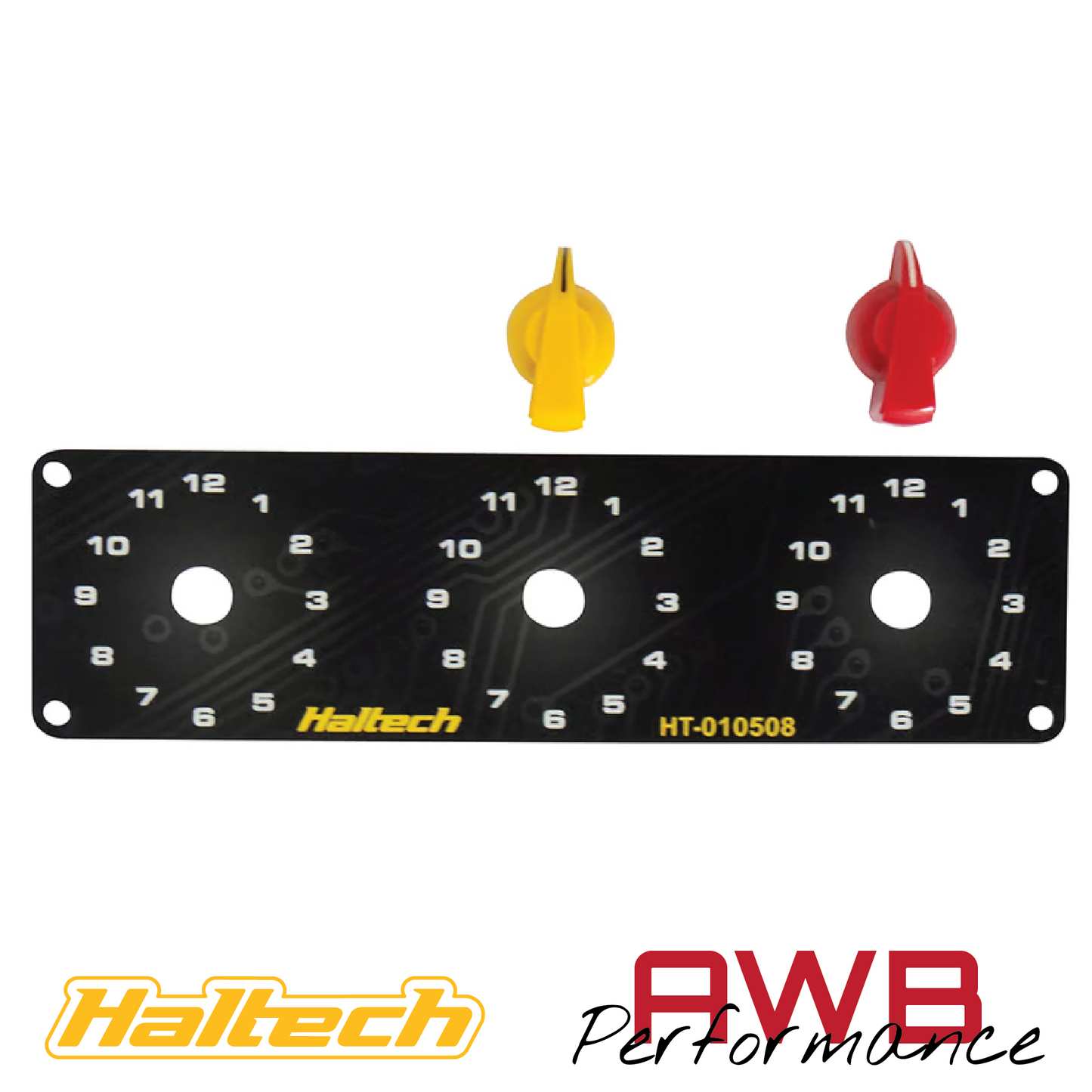 Haltech Triple Switch Panel Kit - HT-010510