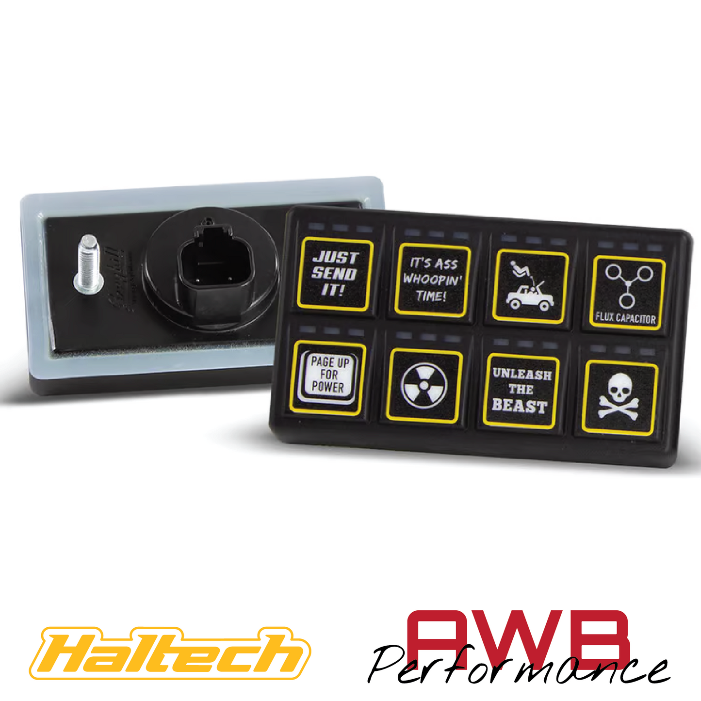 Haltech CAN Keypad 8 button 2x4 - HT-011501