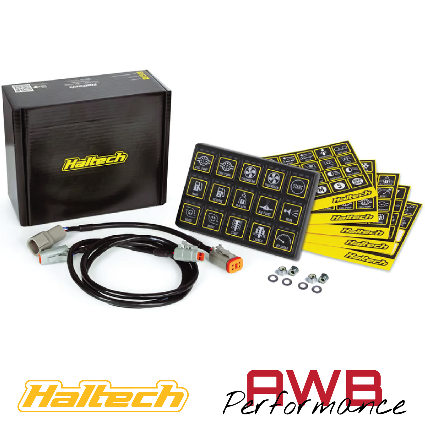 Haltech CAN Keypad 15 button 3x5 - HT-011502