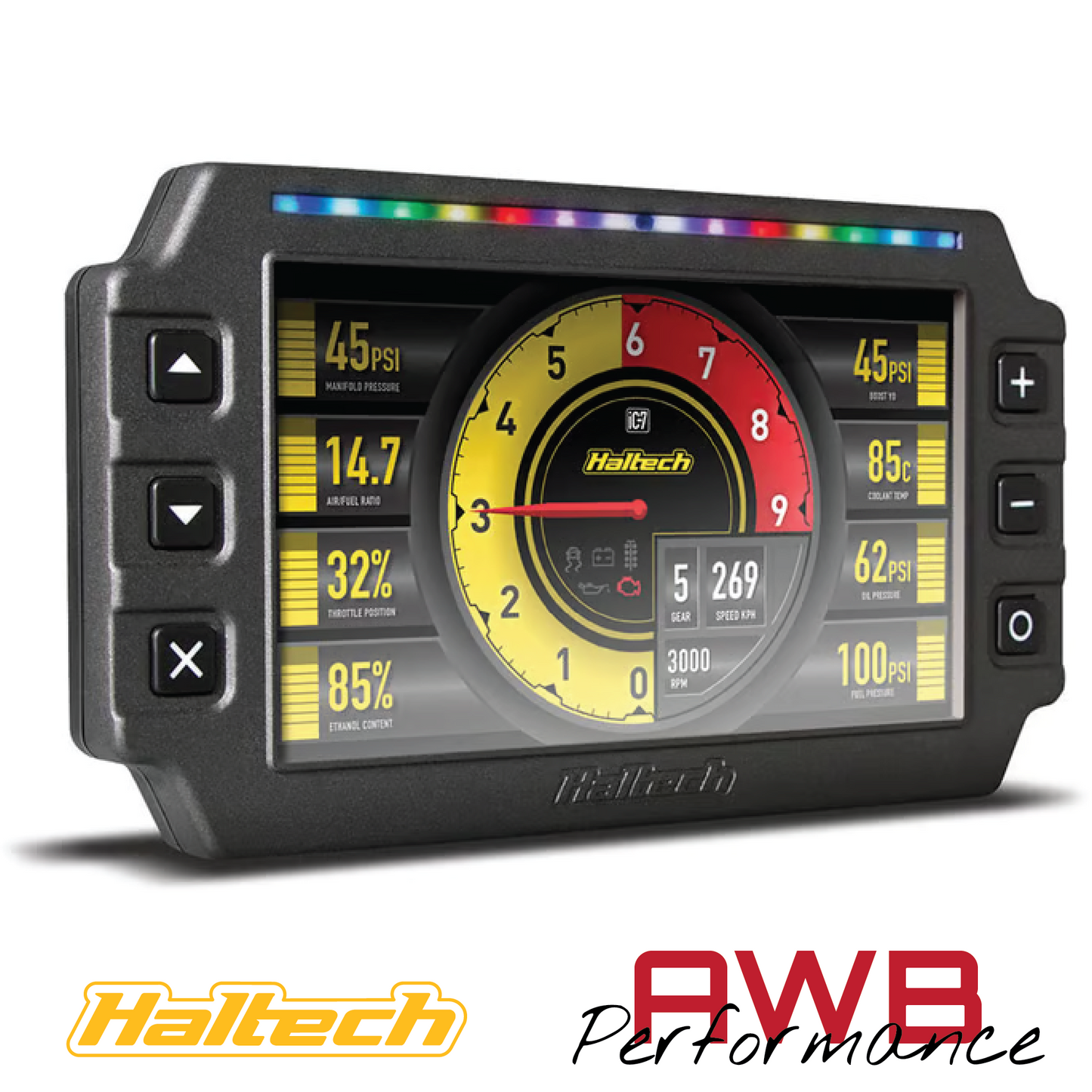 Haltech iC-7 OBD-II Colour Display Dash - HT-067012
