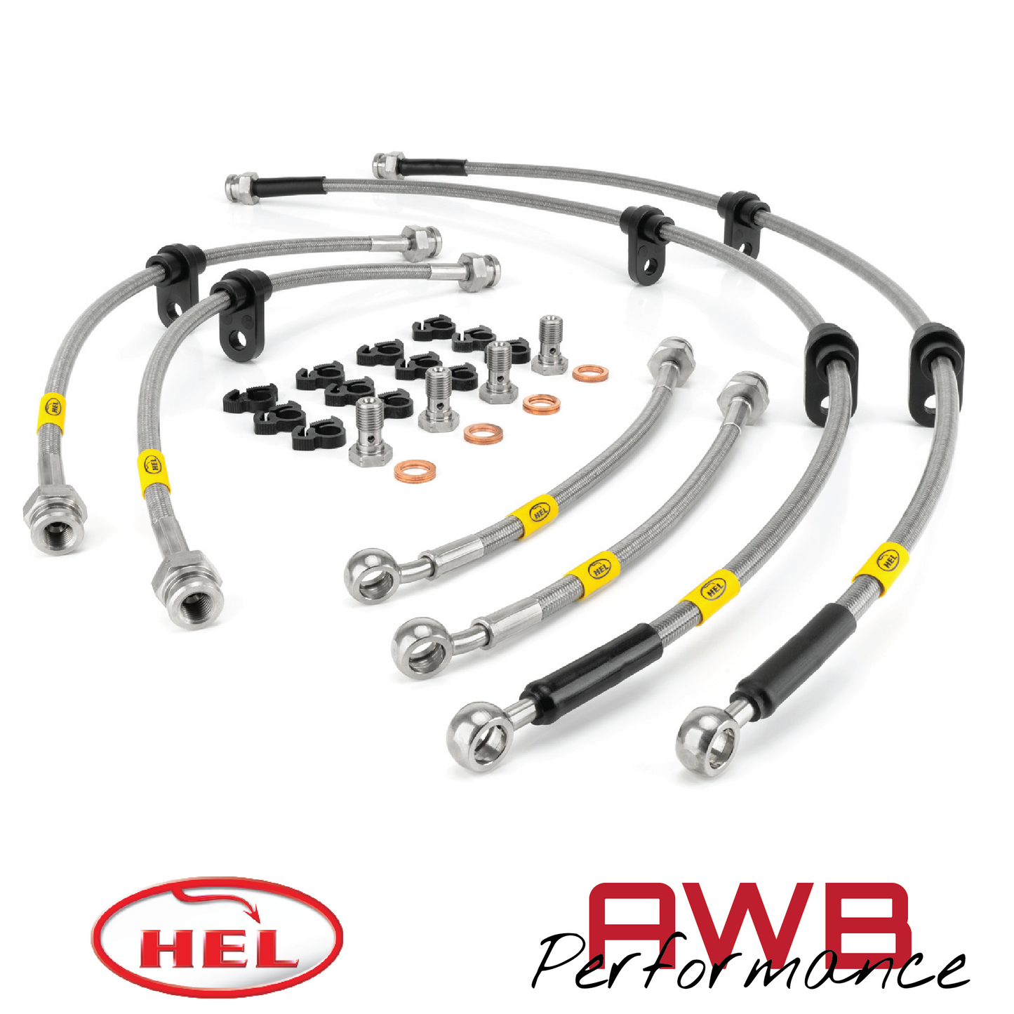 Adam - Hel Performance Braided Brake Hoses