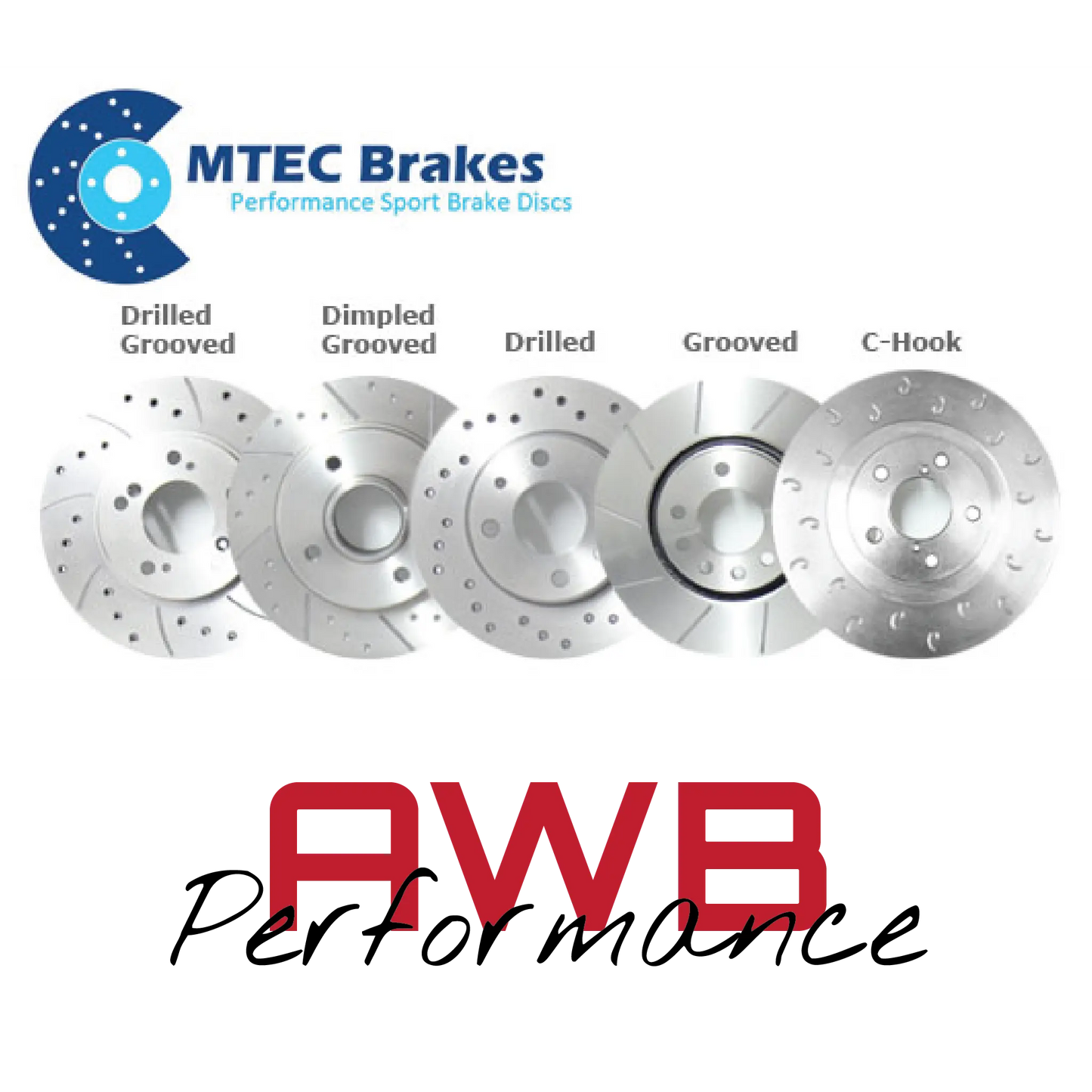 Astra G Estate 2.0 DI - 280mm 5x110 Front Brake Discs MTEC Brakes