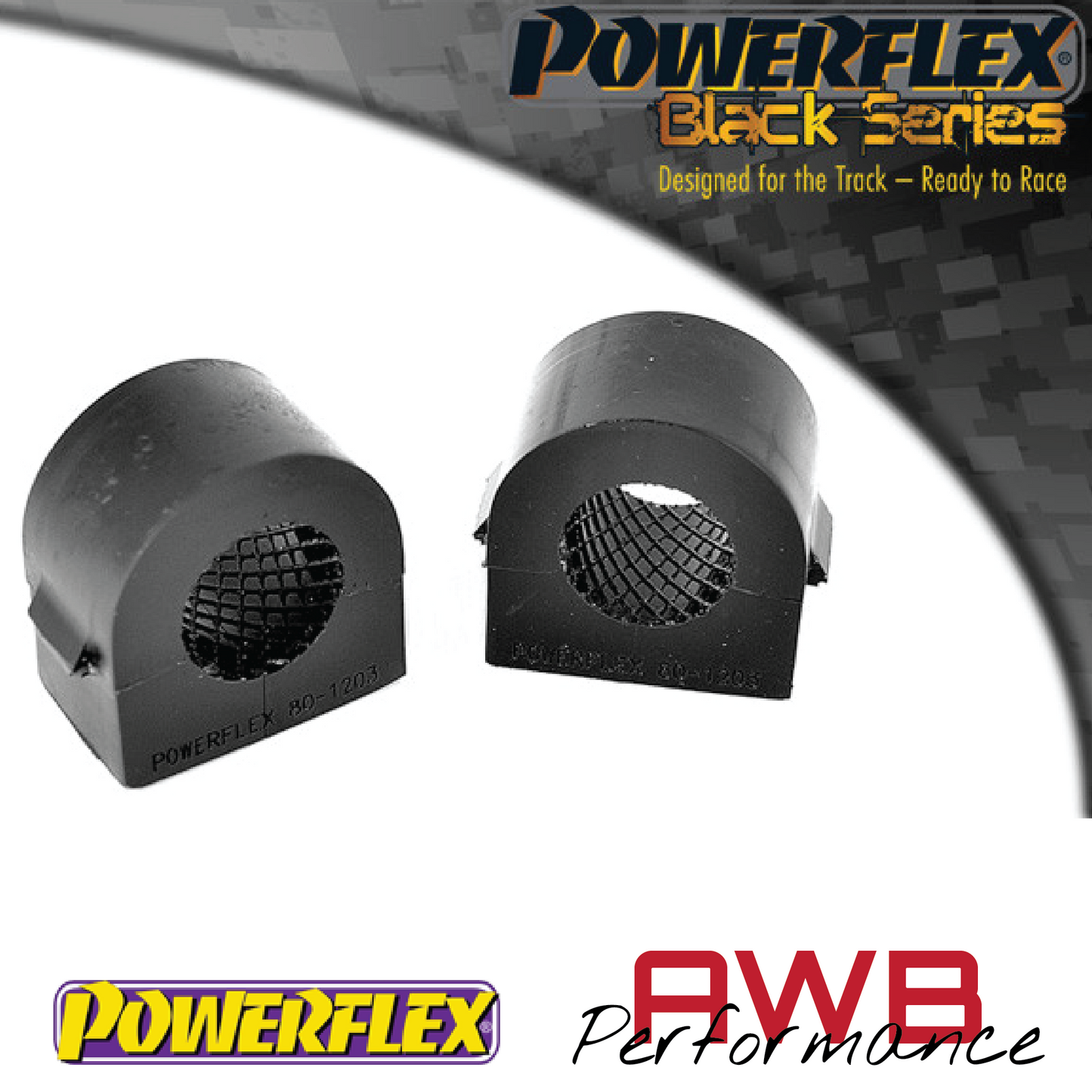 Astra H - Powerflex Front Anti-Roll Bar Mounting Bushes (2 Piece)