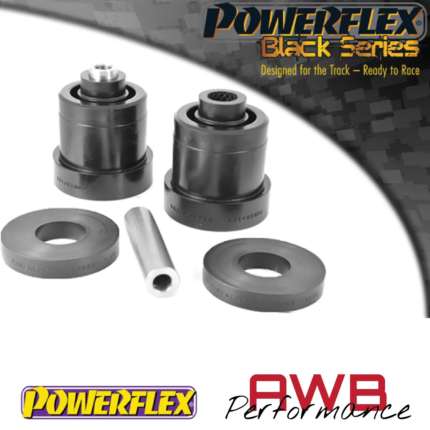 Astra H - Powerflex Rear Beam Axle Bushes Powerflex