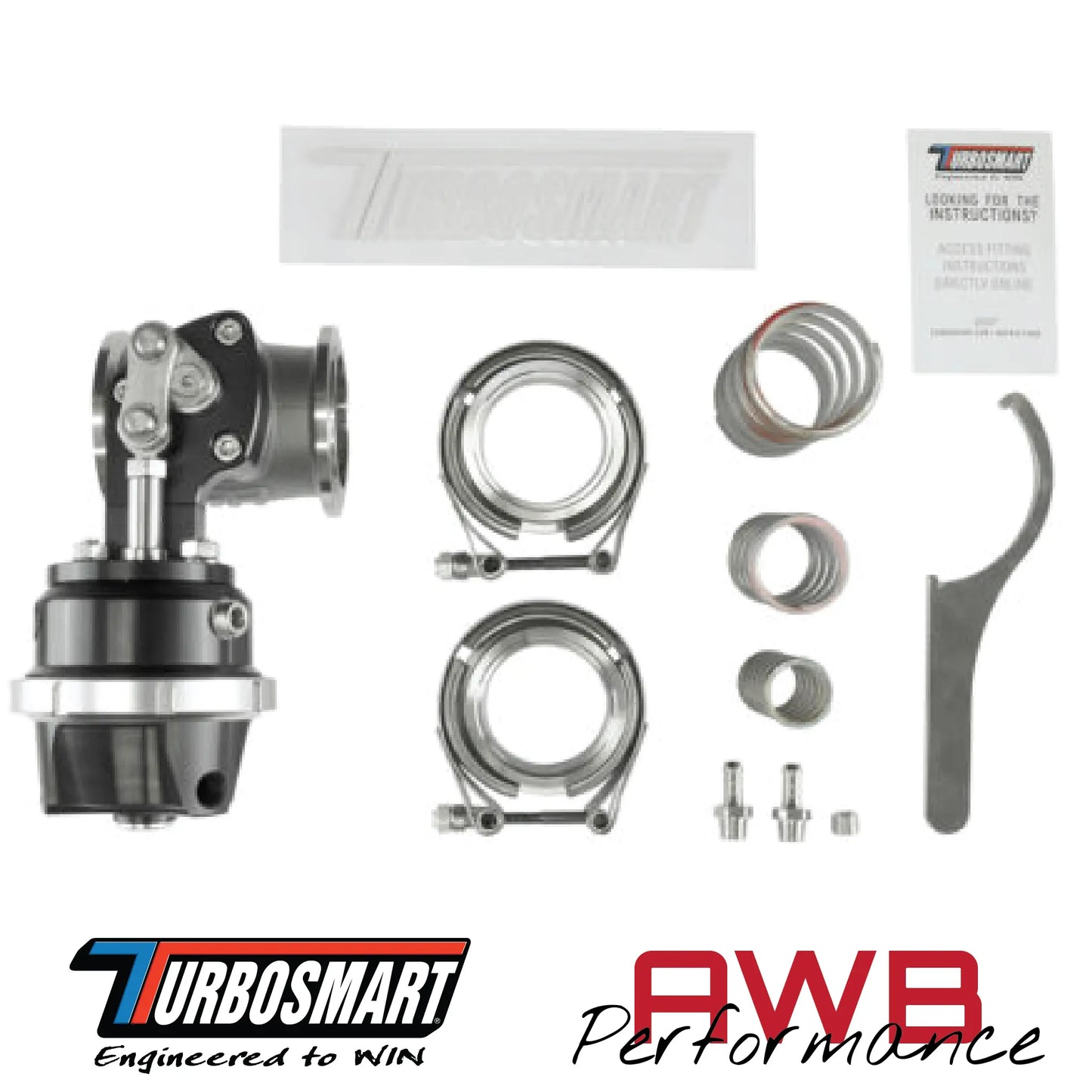 Turbosmart StraightGate40 ‘Compressed Gas’ External Wastegate Turbosmart