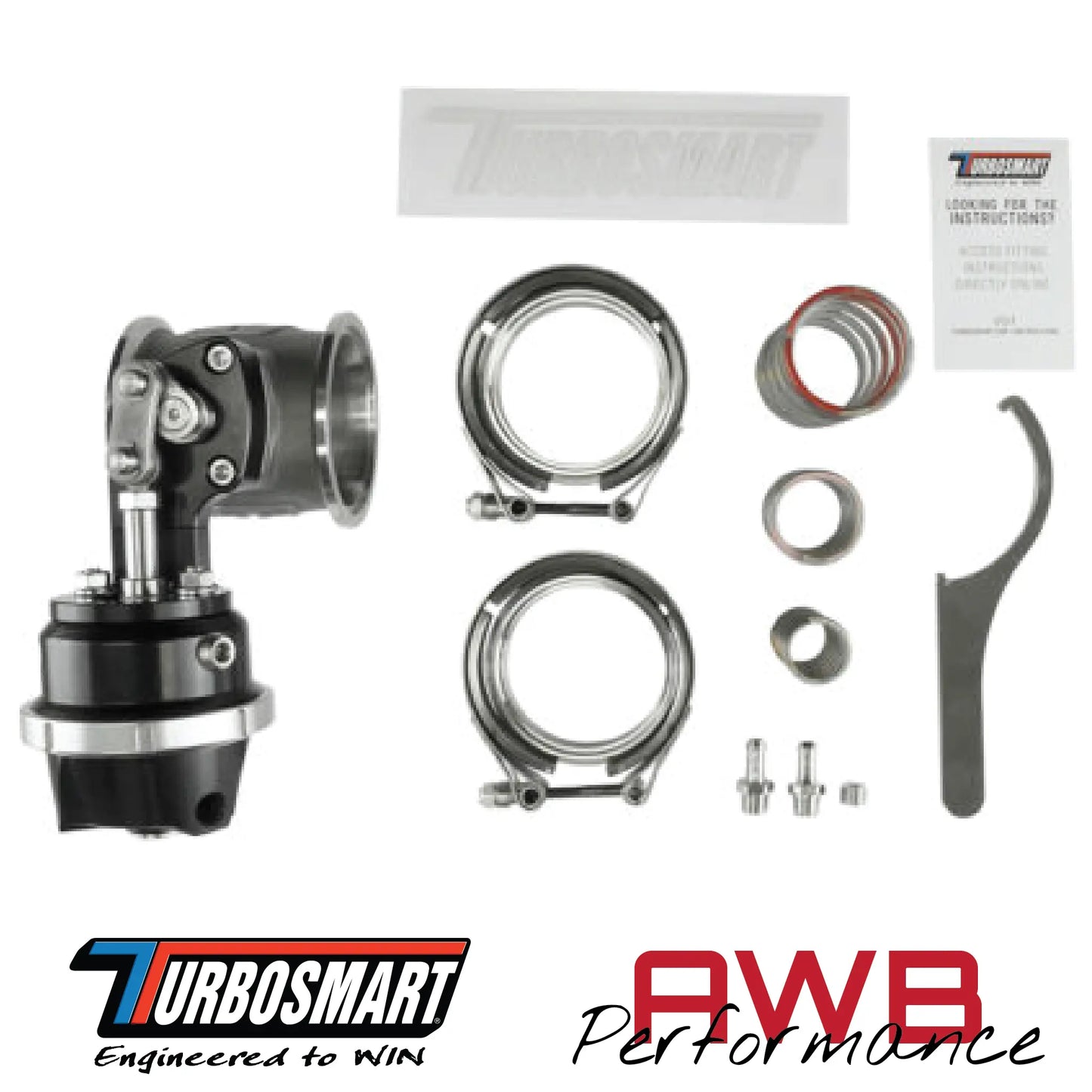 Turbosmart StraightGate50 ‘Compressed Gas’ External Wastegate Turbosmart