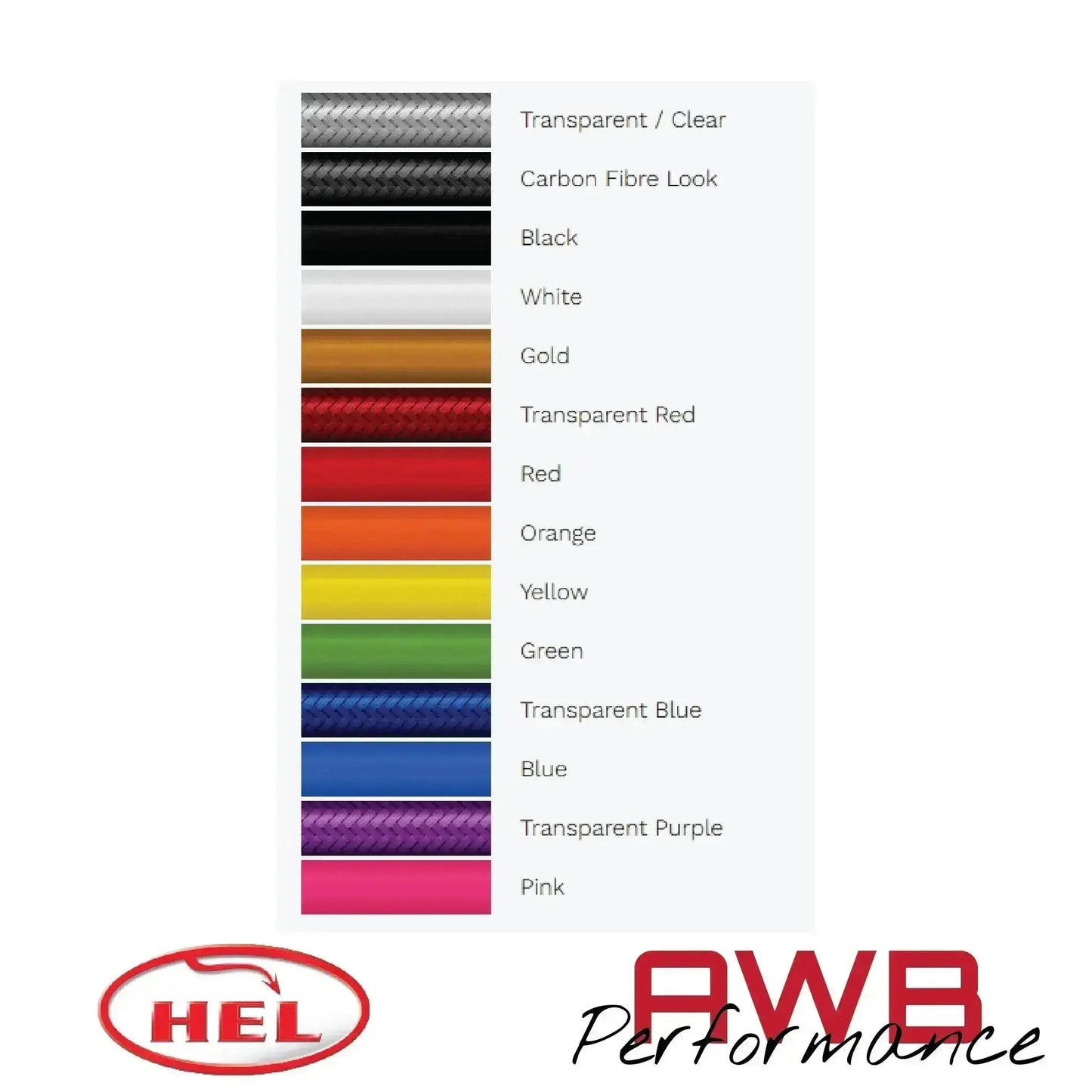 Astra G Saloon - Hel Performance Braided Brake Hoses Hel Performance