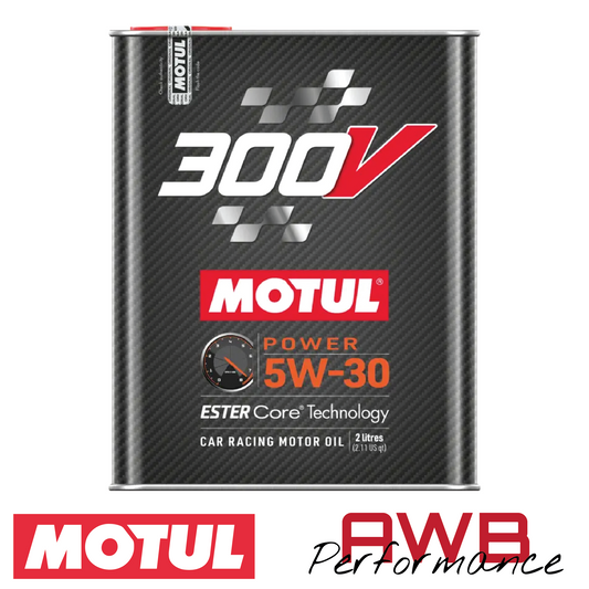Motul 300V POWER 5W-30 2L (METAL TIN) AWB Performance Ltd