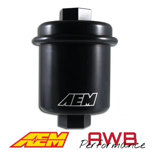 AEM High Volume Fuel Filter - 25-200BK