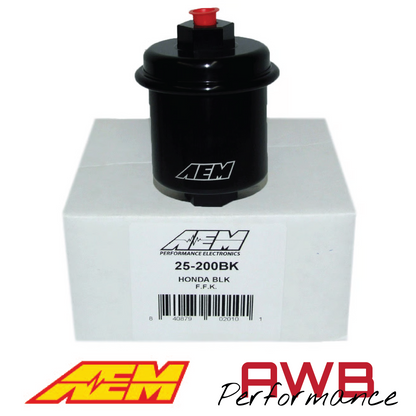 AEM High Volume Fuel Filter - 25-200BK