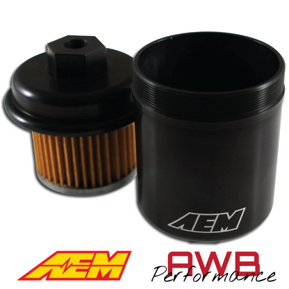AEM High Volume Fuel Filter - 25-200BK