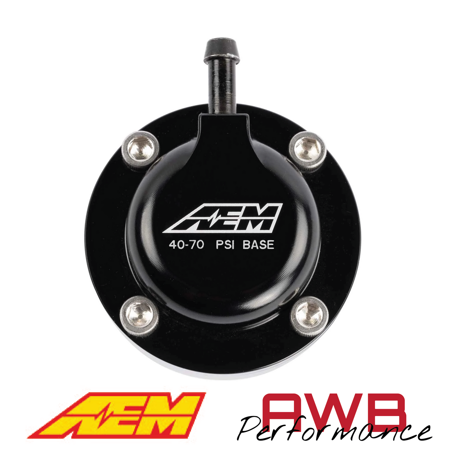 AEM 6AN ORB 40-70 PSI Fuel Pulse Damper - 25-4002
