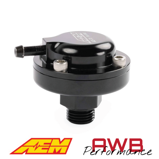AEM 6AN ORB 40-70 PSI Fuel Pulse Damper - 25-4002
