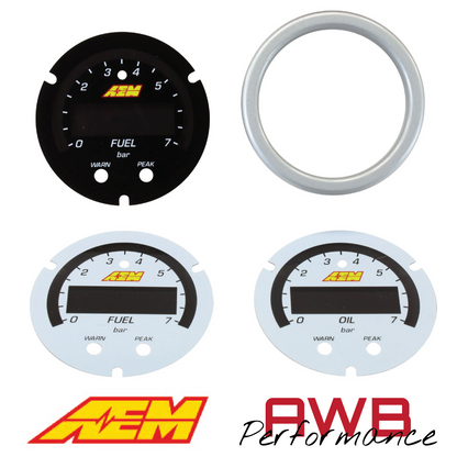 AEM X-Series Fluid Pressure Gauge Accessory Kits - 30-0301-ACC / 30-0307-ACC