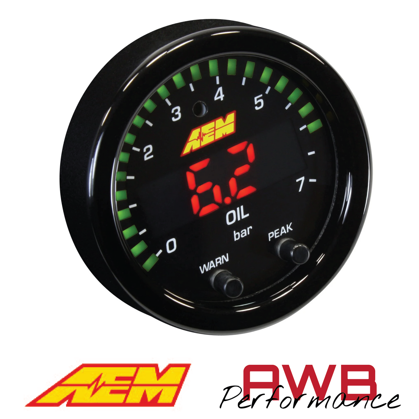 AEM X-Series Fluid Pressure Gauge Kits - 30-0301 / 30-0307