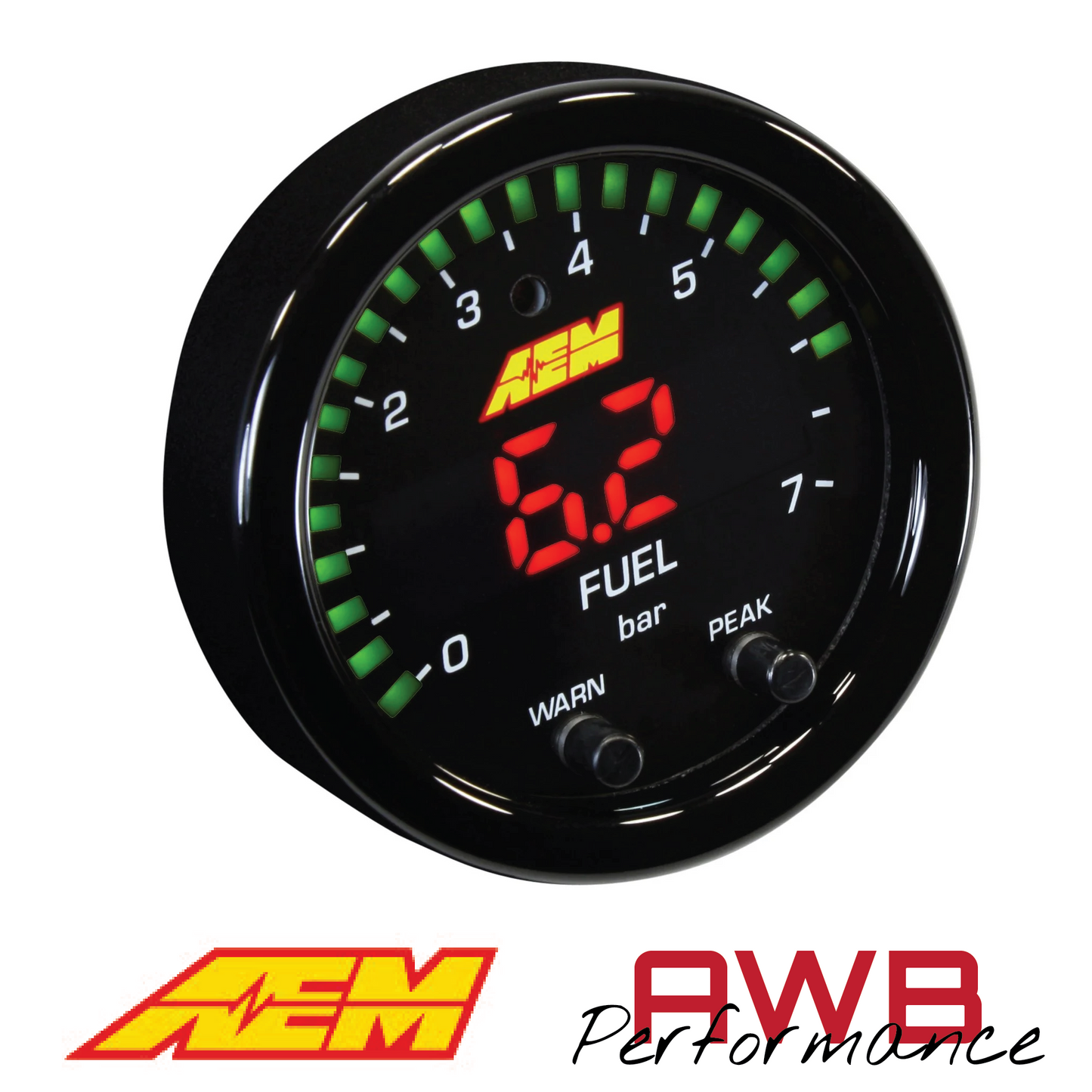 AEM X-Series Fluid Pressure Gauge Kits - 30-0301 / 30-0307