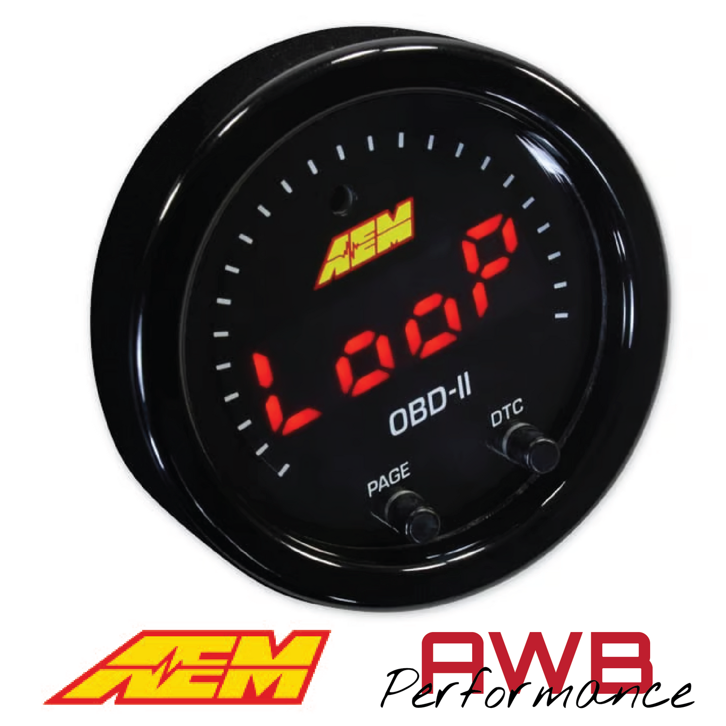 AEM X-Series OBDII Gauge Kit - 30-0311