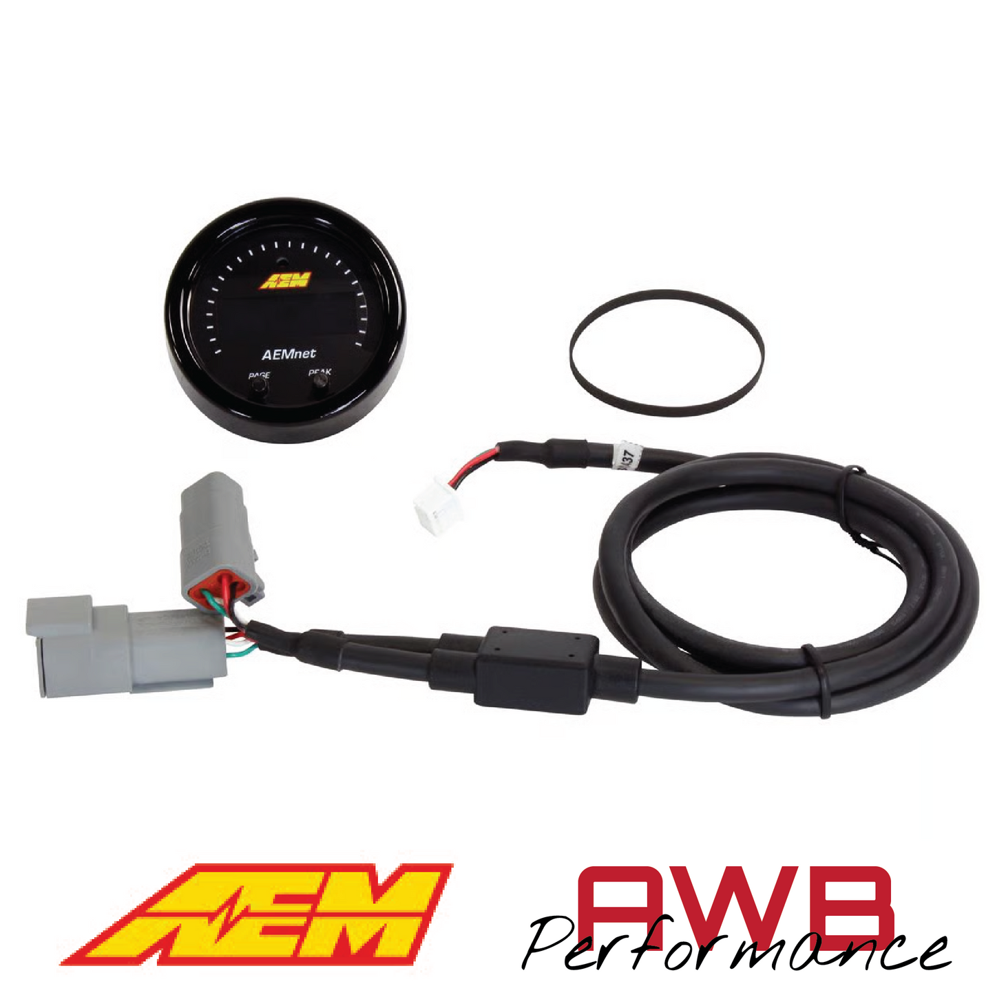 AEM X-Series AEMnet Can Bus Gauge Kit - 30-0312